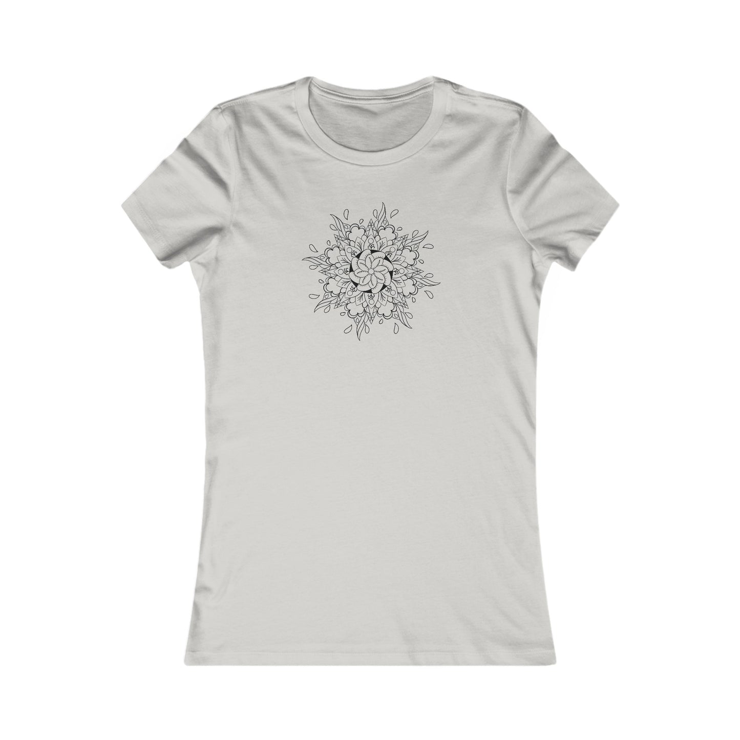 Mandala Fitted Tee (030)