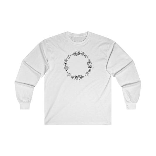 Wildflower Circle Long Sleeve Tee