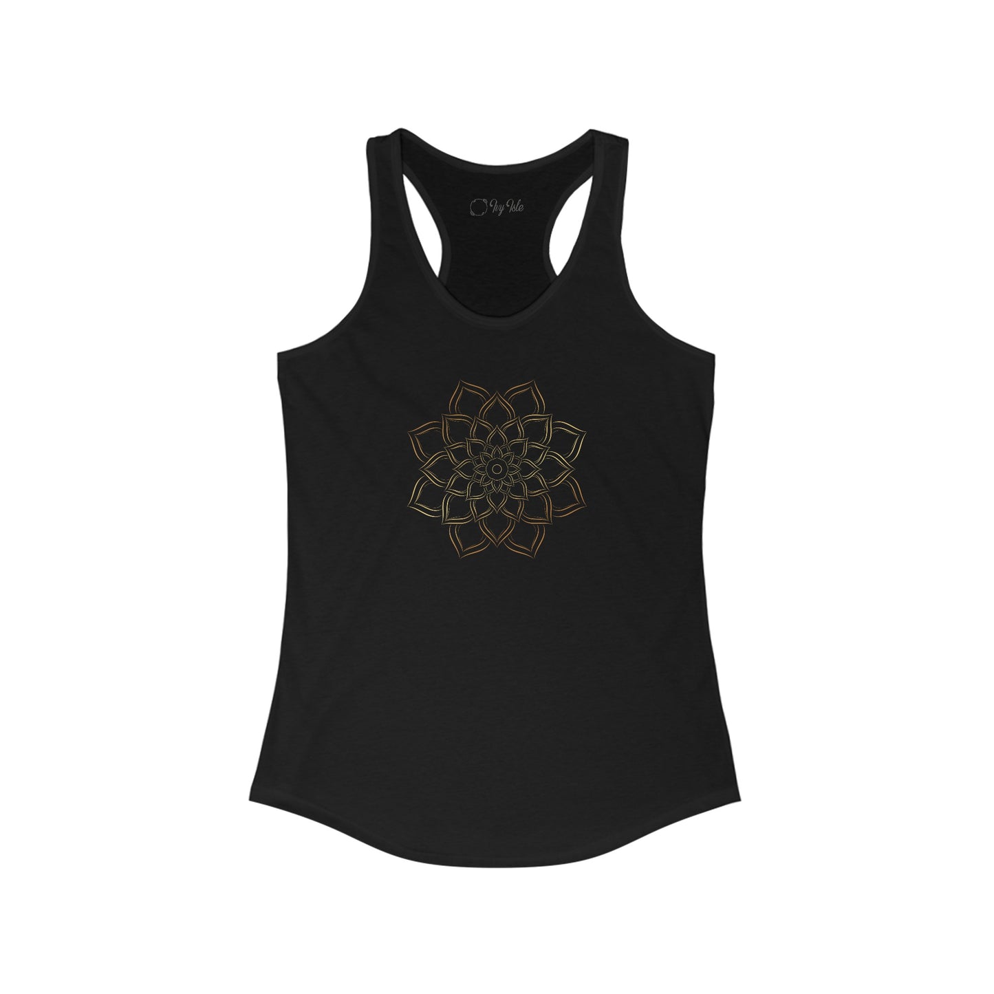 Colorful Mandala Racerback Tank (026)