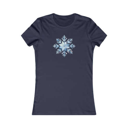 Snowflake Fitted Tee