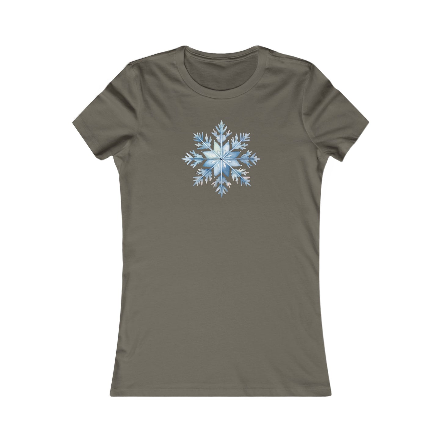 Snowflake Fitted Tee