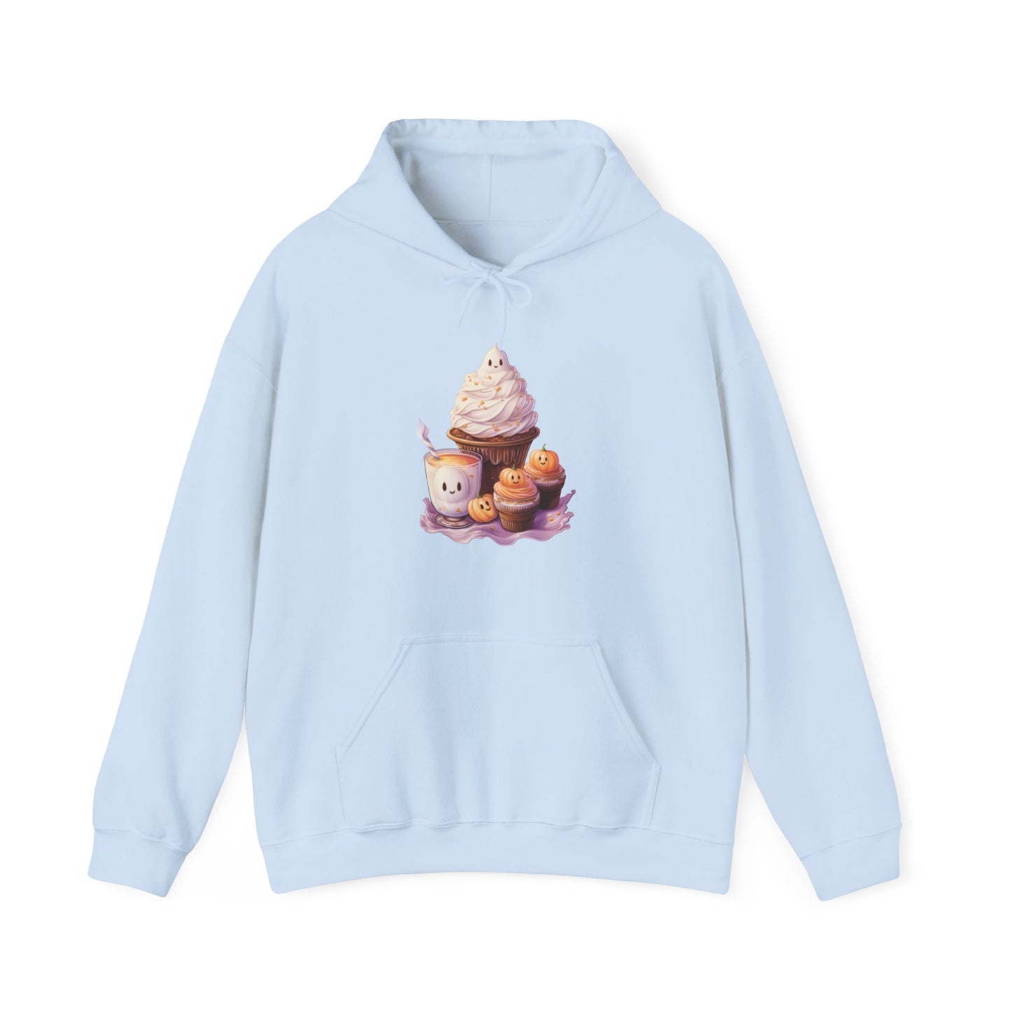 Cute Halloween Cupcakes Hooded Sweatshirt