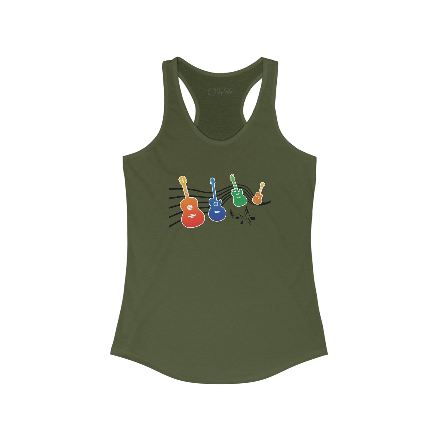 Guitars Racerback Tank