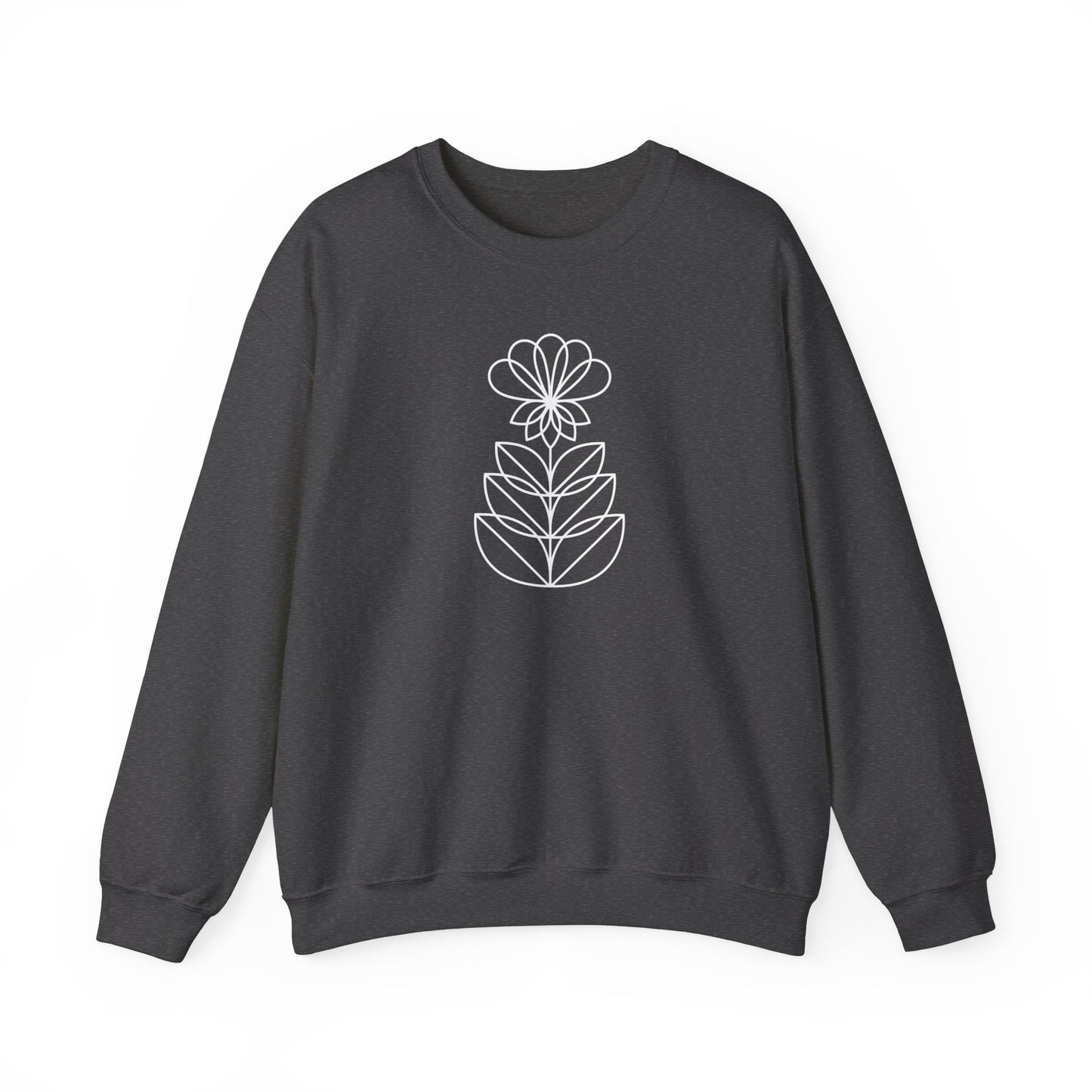 Abstract Flower Sweatshirt