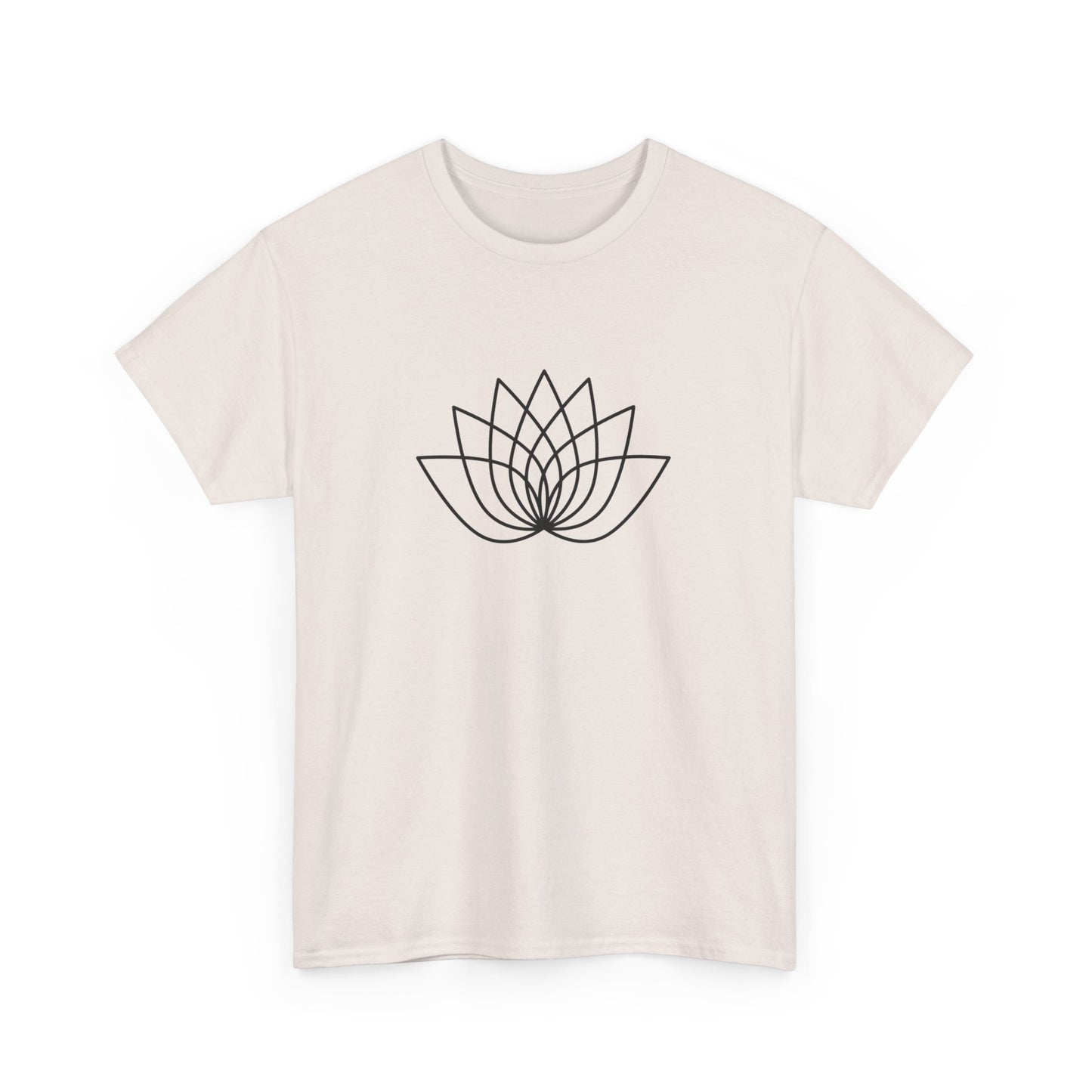 Abstract Lotus Short Sleeve Tee