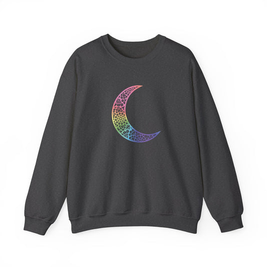 Colorful Mandala Moon Sweatshirt