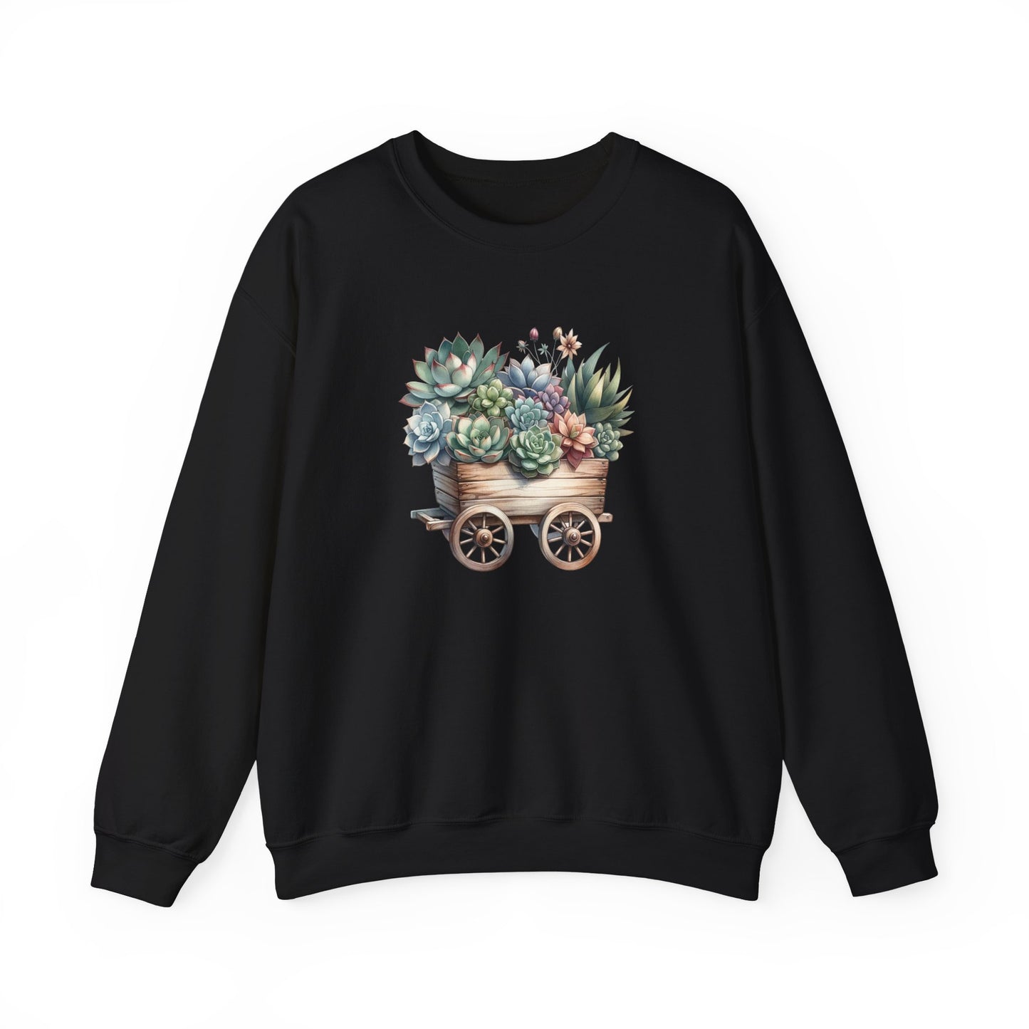 Succulent Wheelbarrow Sweatshirt