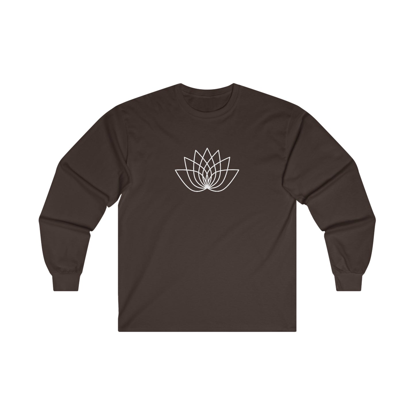 Abstract Lotus Long Sleeve Tee