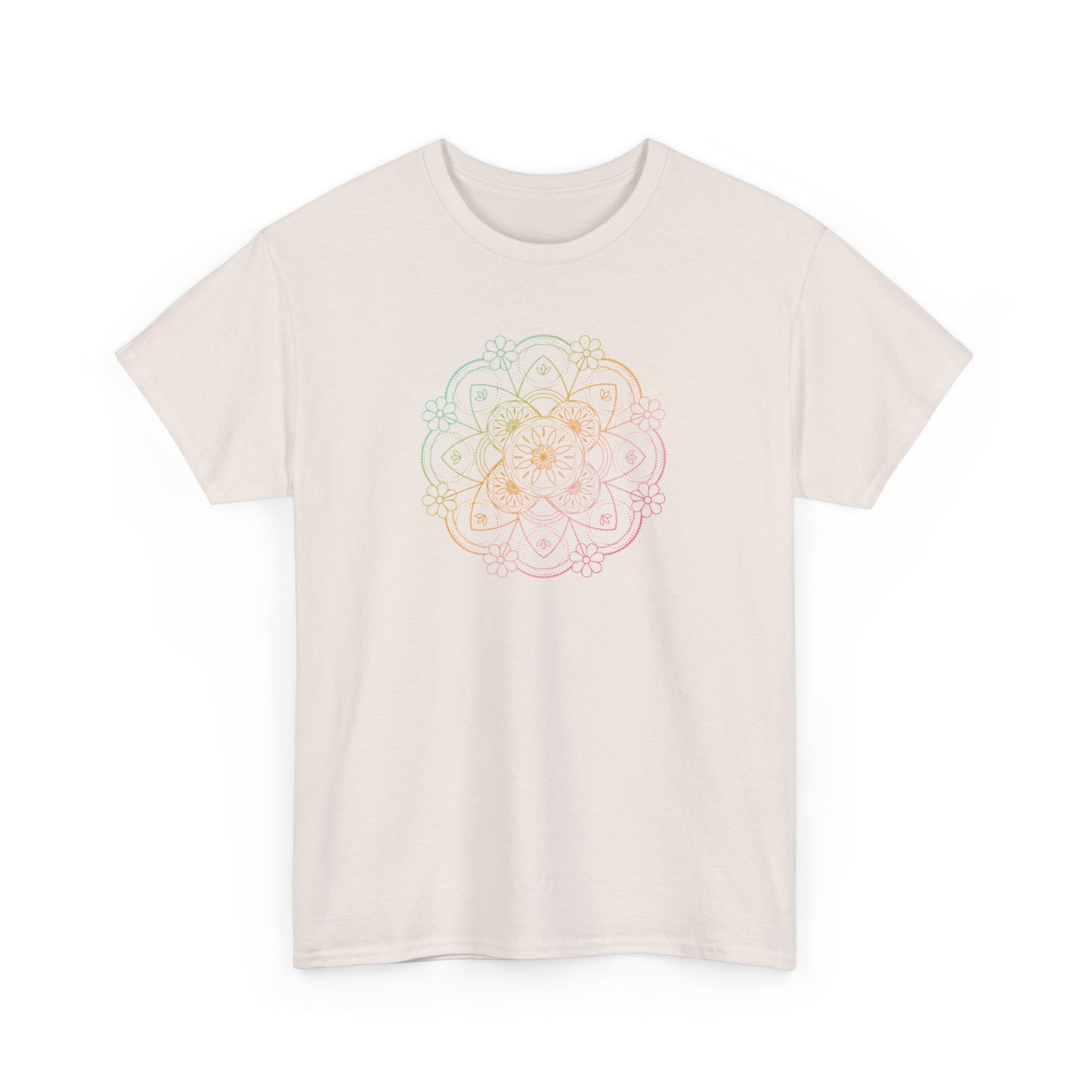 Colorful Mandala Short Sleeve Tee (041)