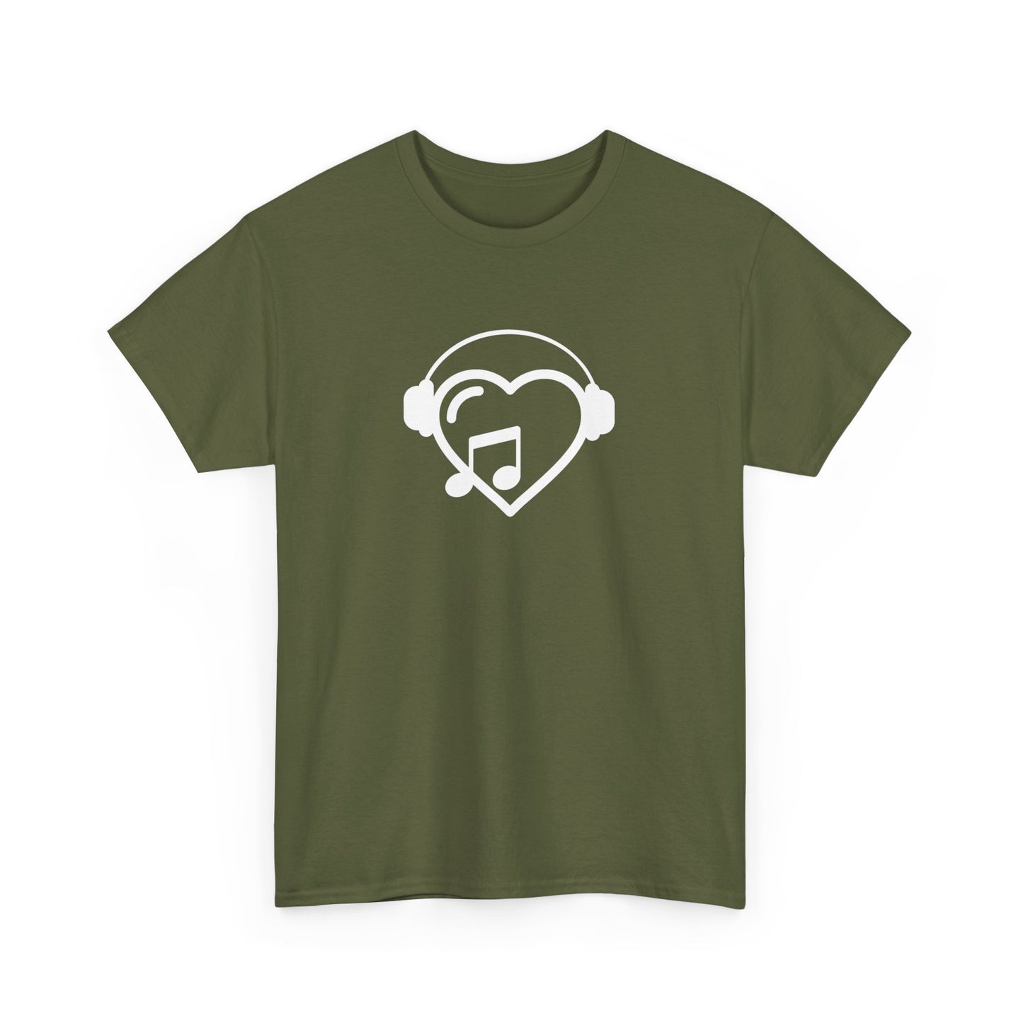 Music Heart Short Sleeve Tee