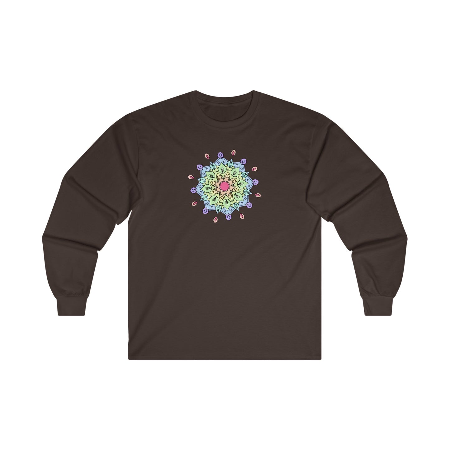 Colorful Mandala Long Sleeve Tee (009)