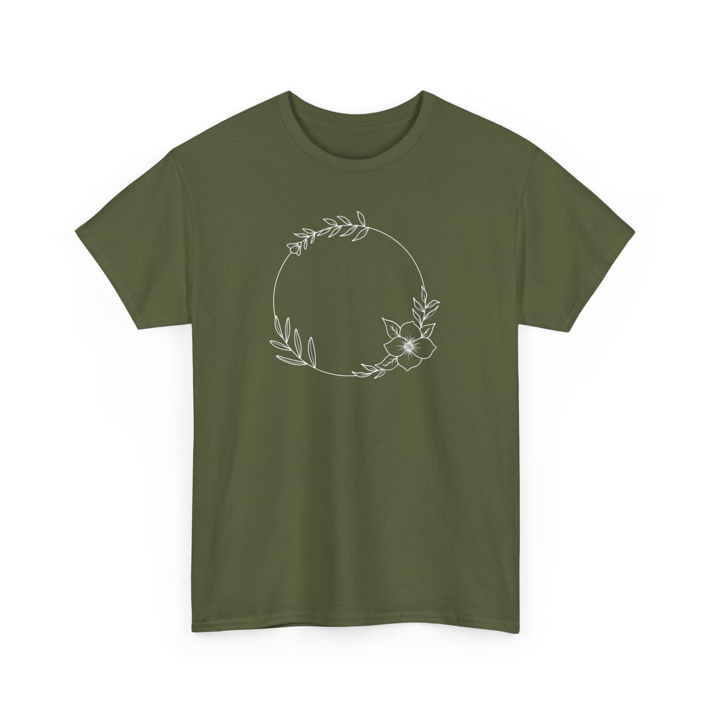 Floral Circle Short Sleeve Tee