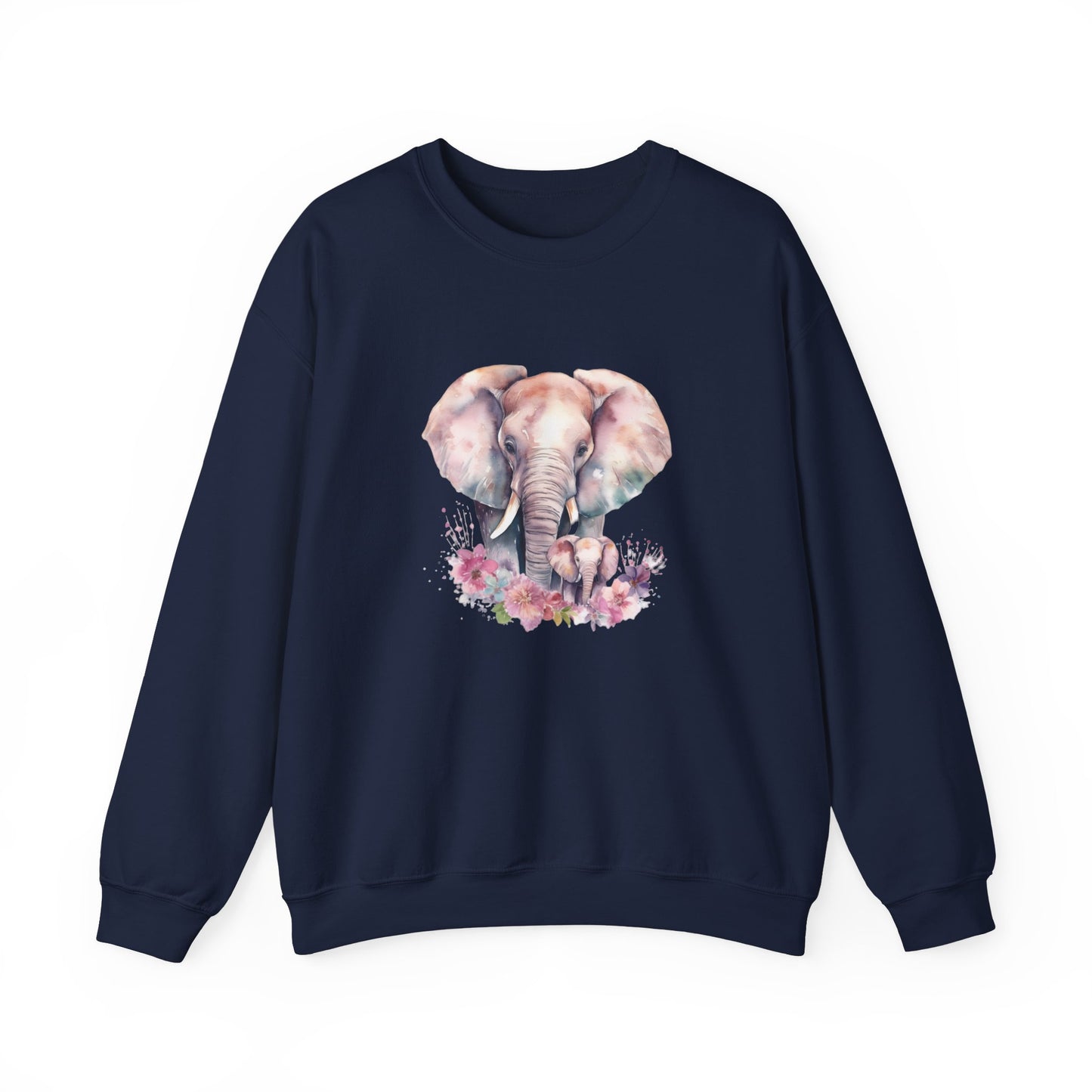 Watercolor Elephants Sweatshirt