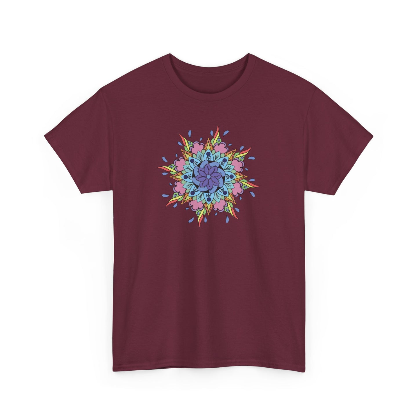 Colorful Mandala Short Sleeve Tee (030)