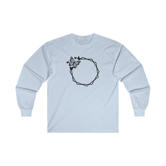 Butterfly Circle Long Sleeve Tee