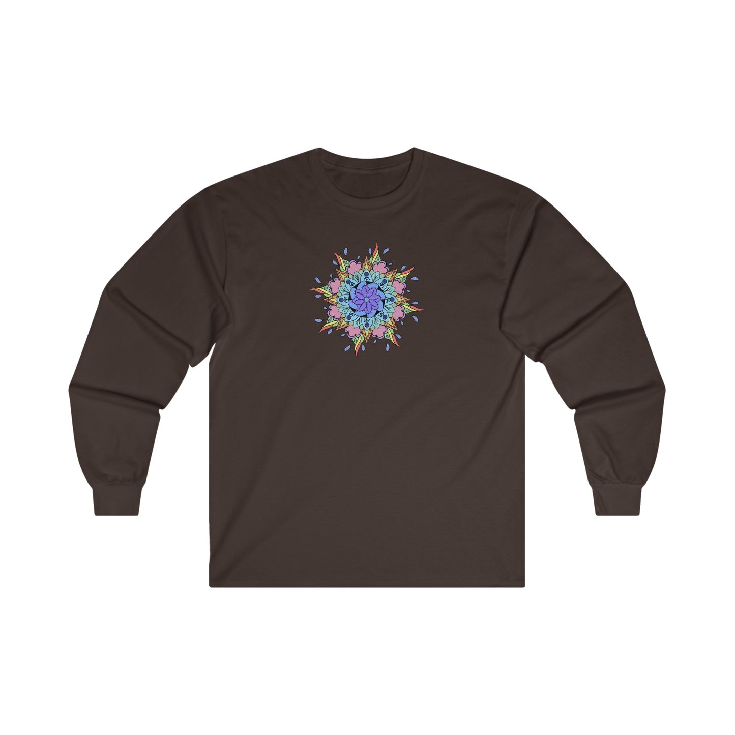Colorful Mandala Long Sleeve Tee (030)
