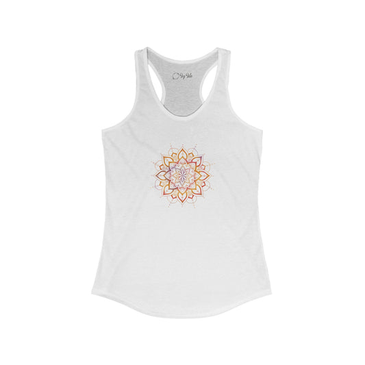 Colorful Mandala Racerback Tank (035)