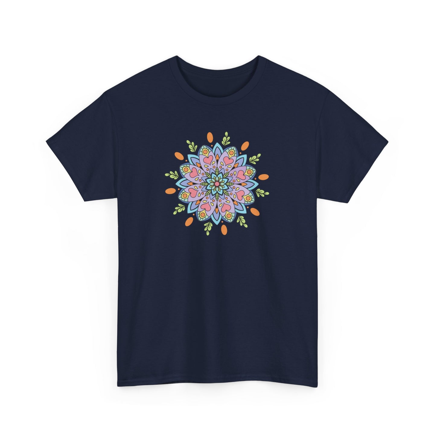 Colorful Mandala Short Sleeve Tee (031)