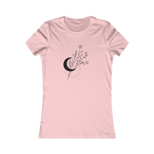 Flower Moon Fitted Tee