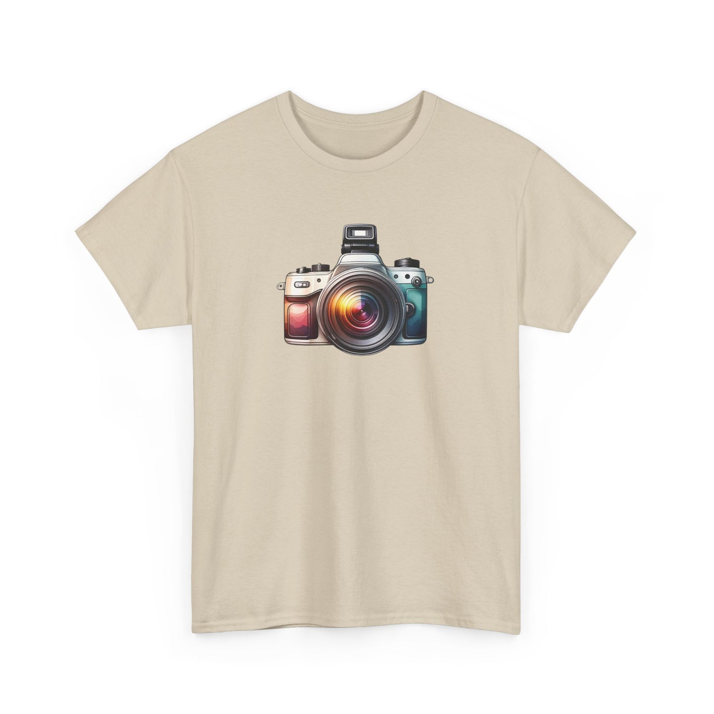 Colorful Camera Short Sleeve Tee