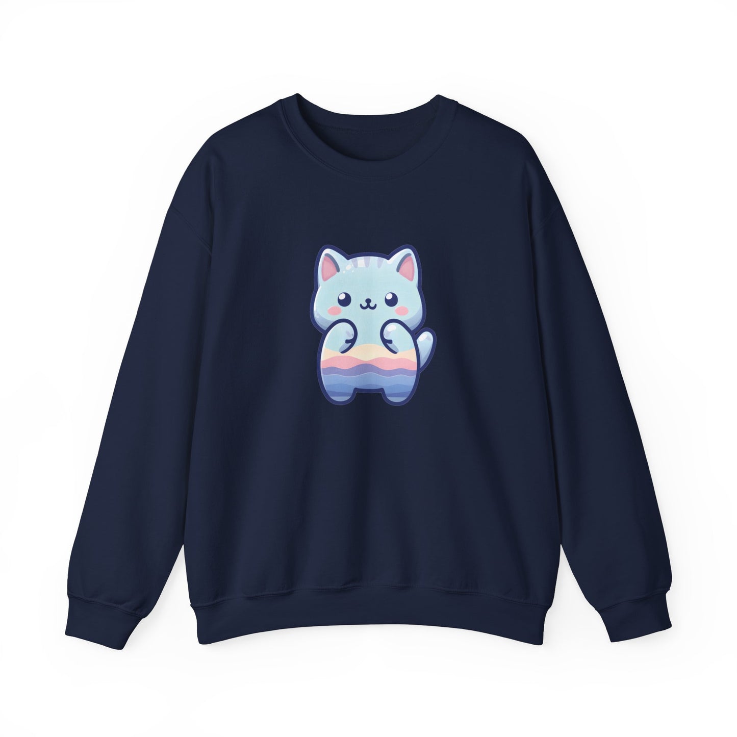 Blue Cat Sweatshirt