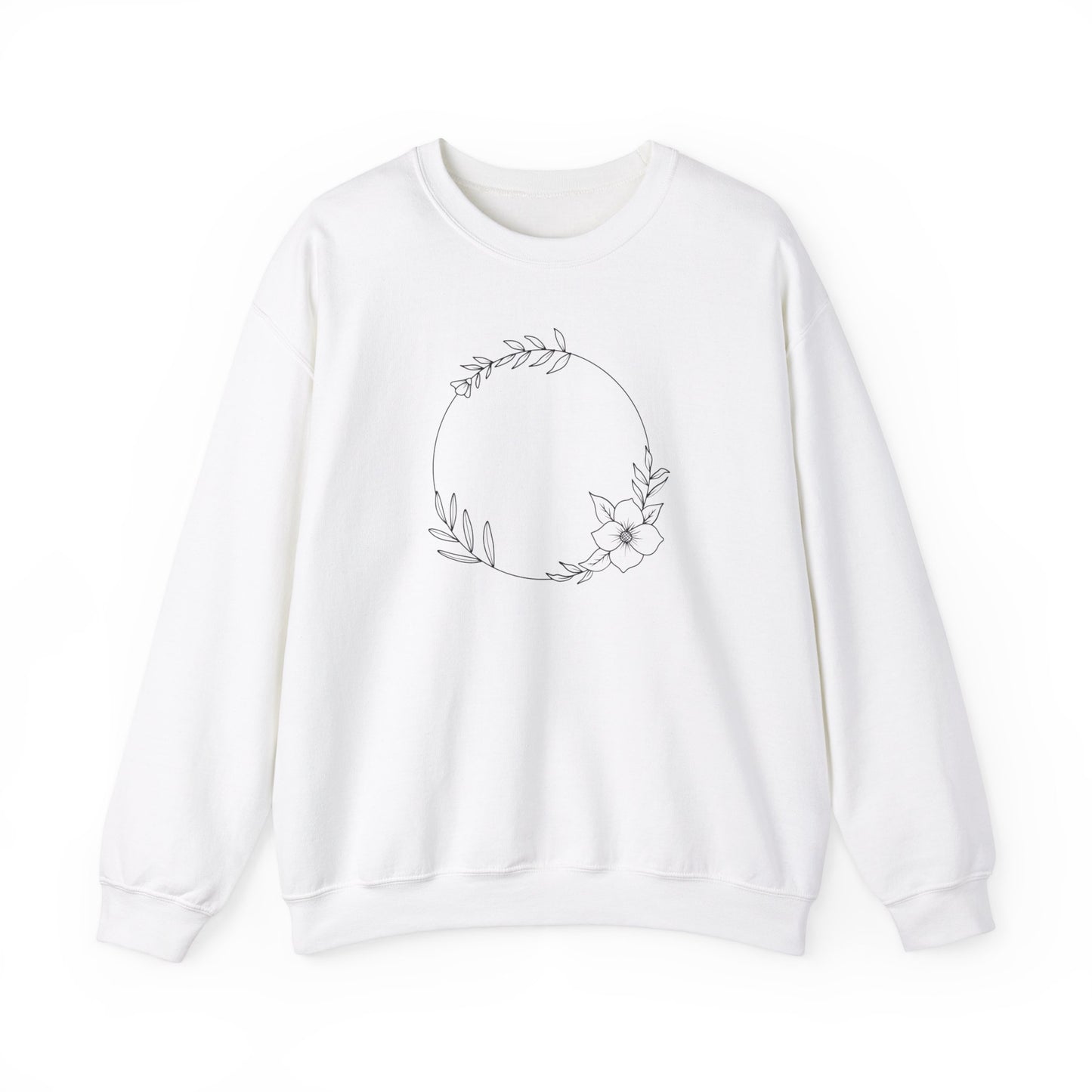 Floral Circle Sweatshirt