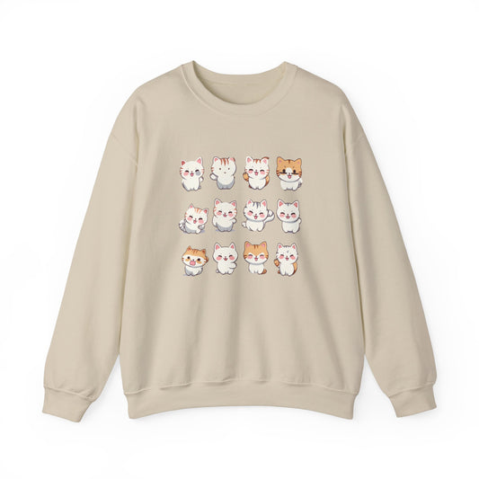 Cute Cat Set Sweatshirt