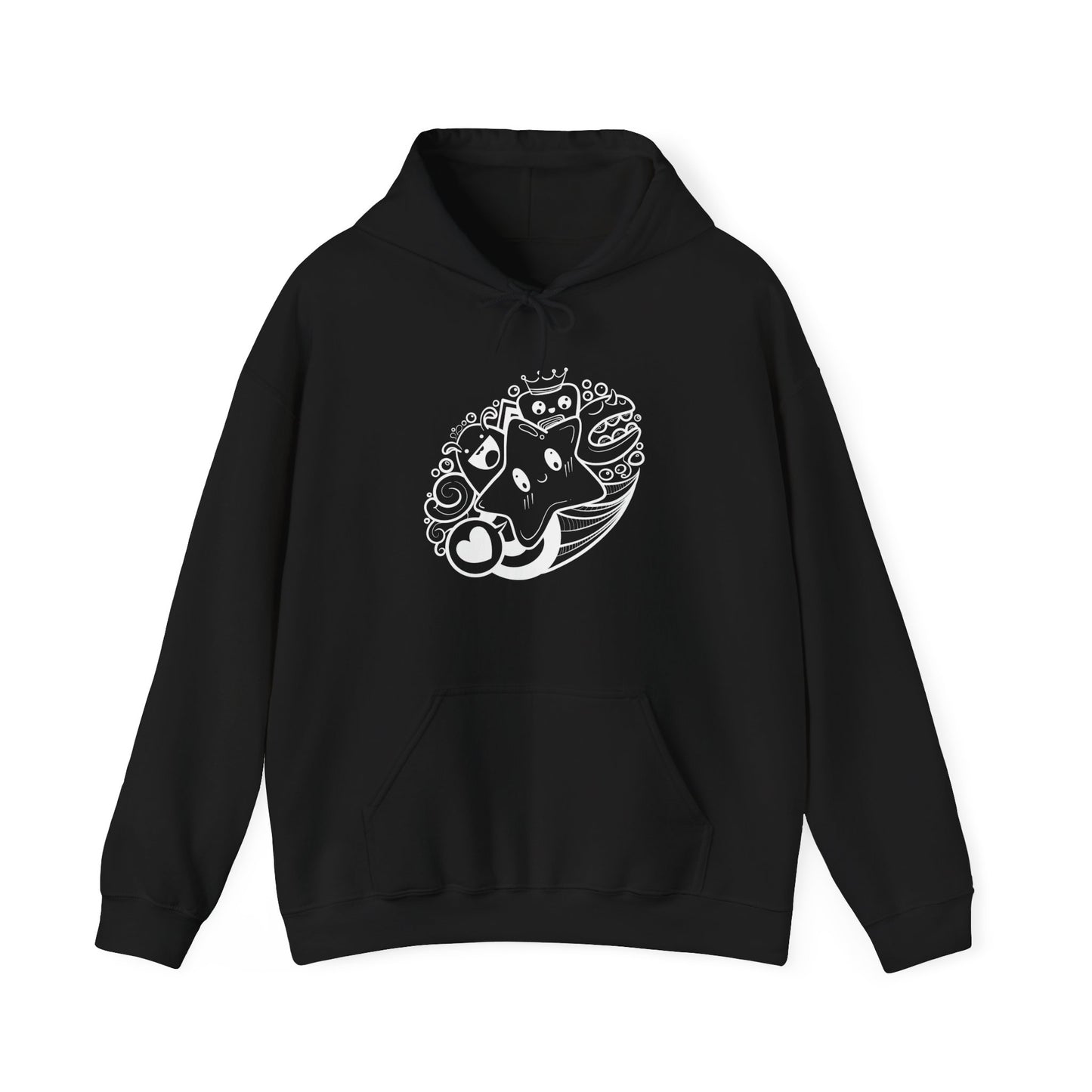 Cute Characters Hooded Sweatshirt