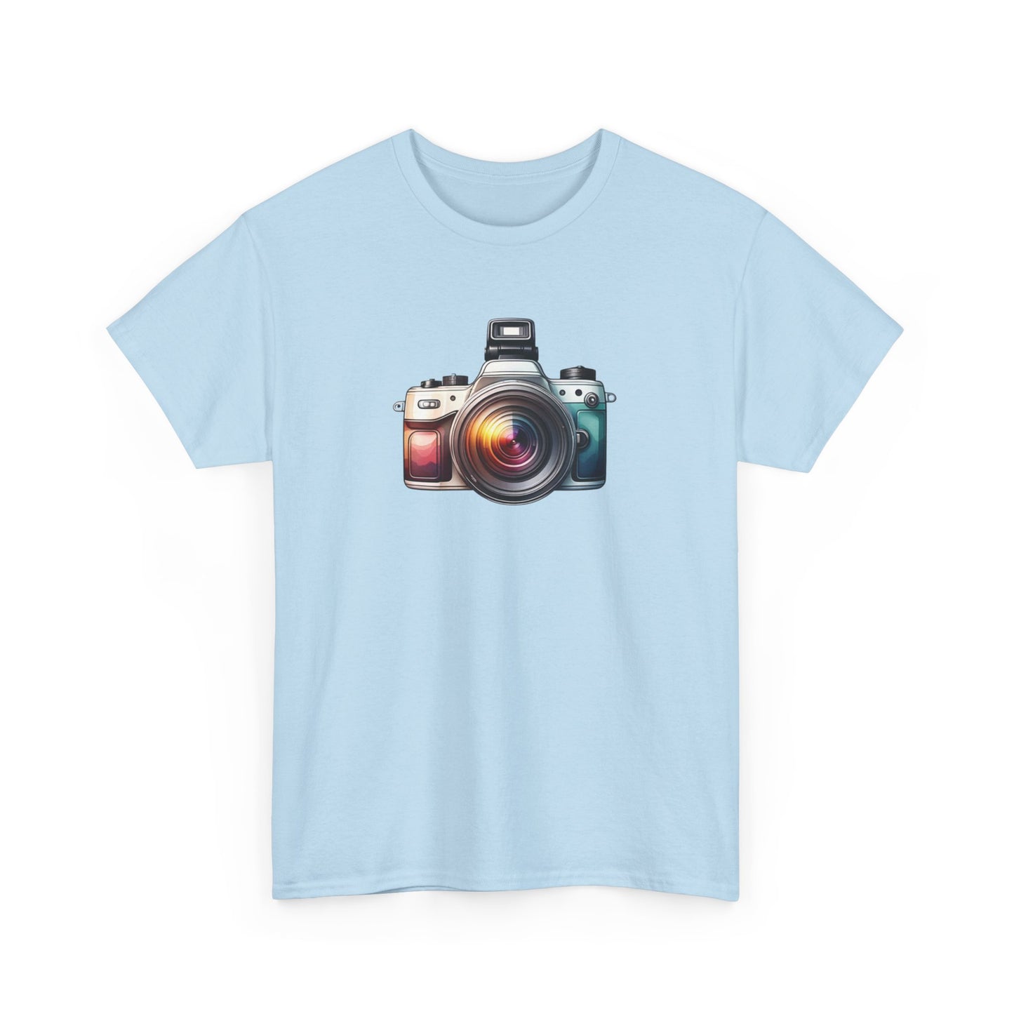 Colorful Camera Short Sleeve Tee