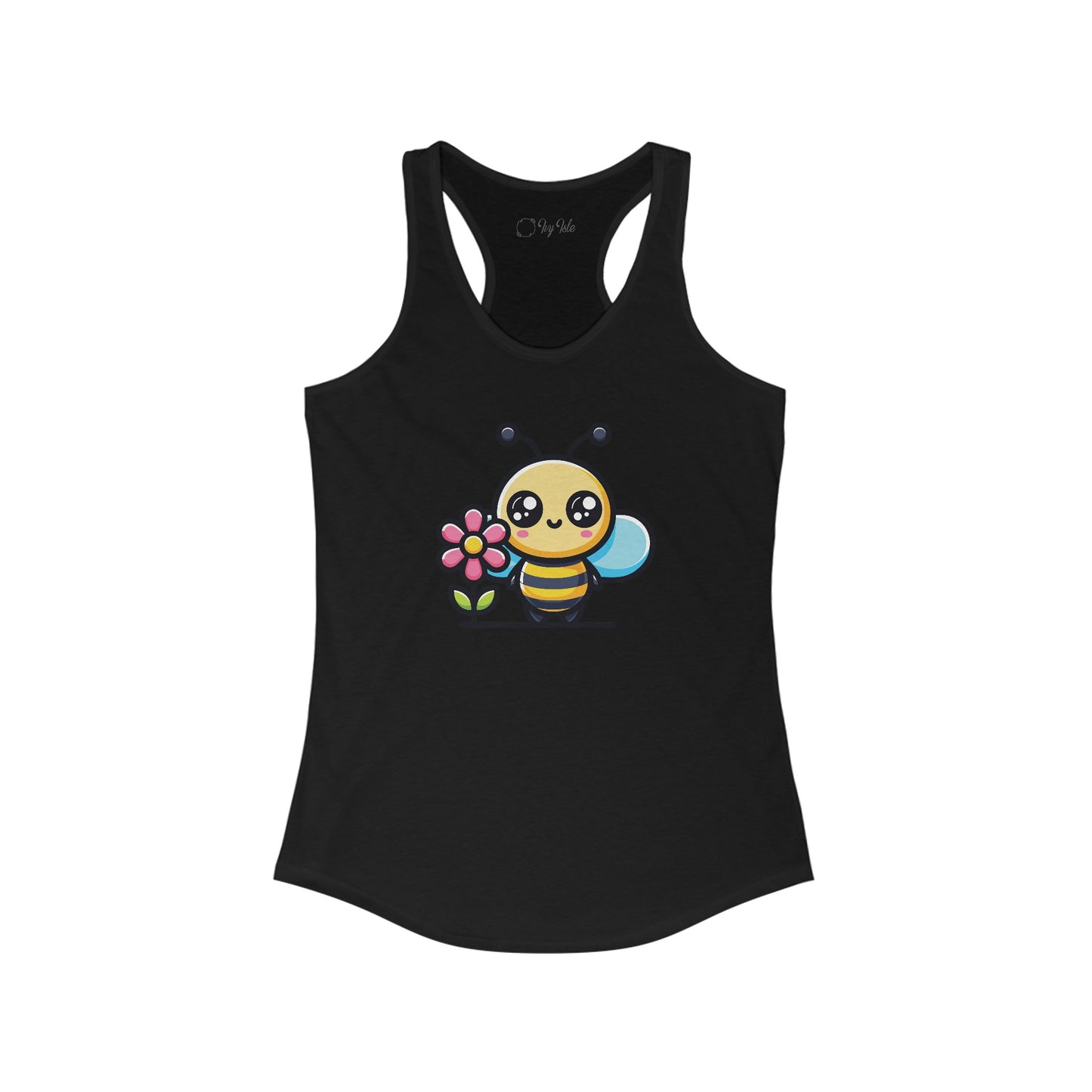 Cute Bee Racerback Tank