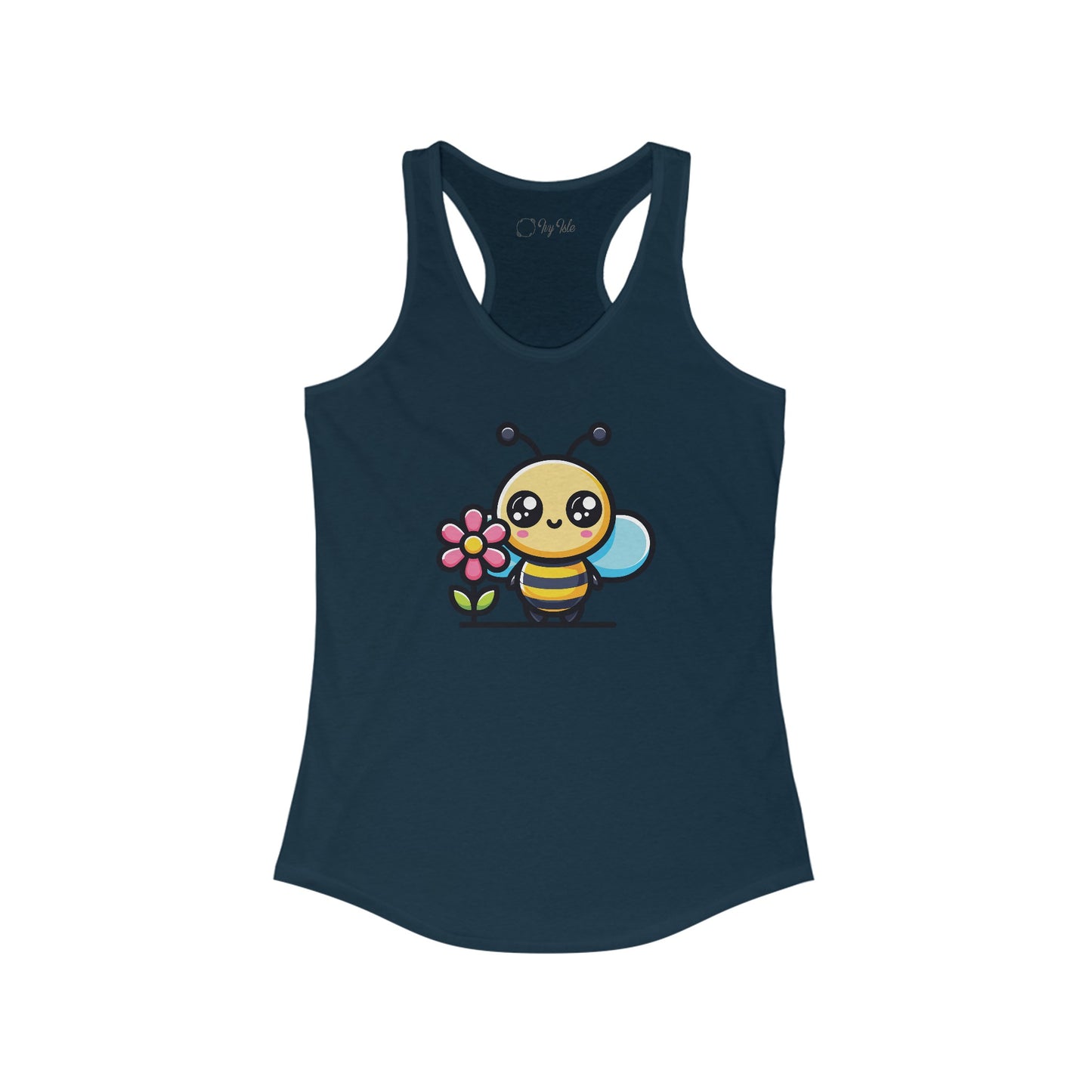 Cute Bee Racerback Tank