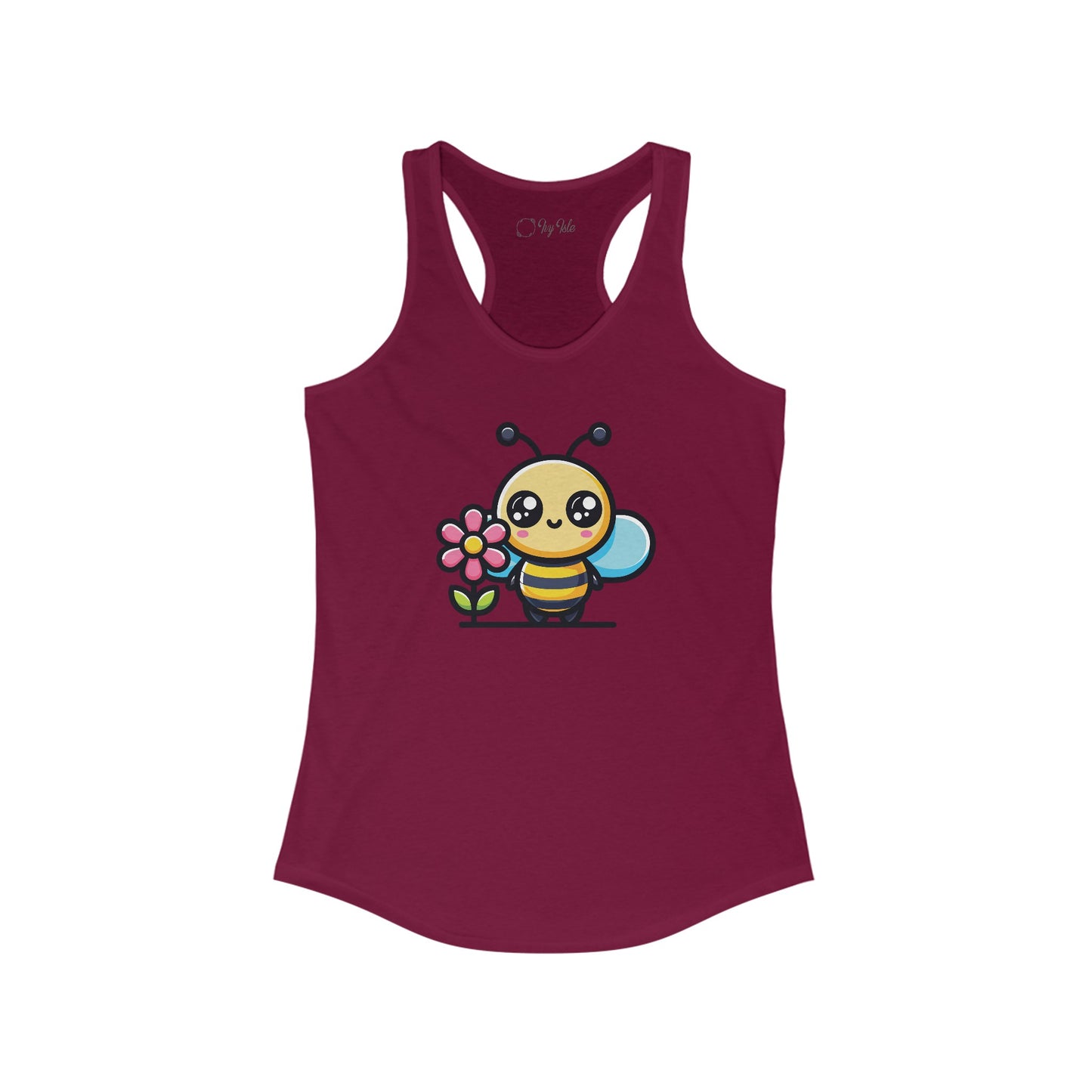 Cute Bee Racerback Tank