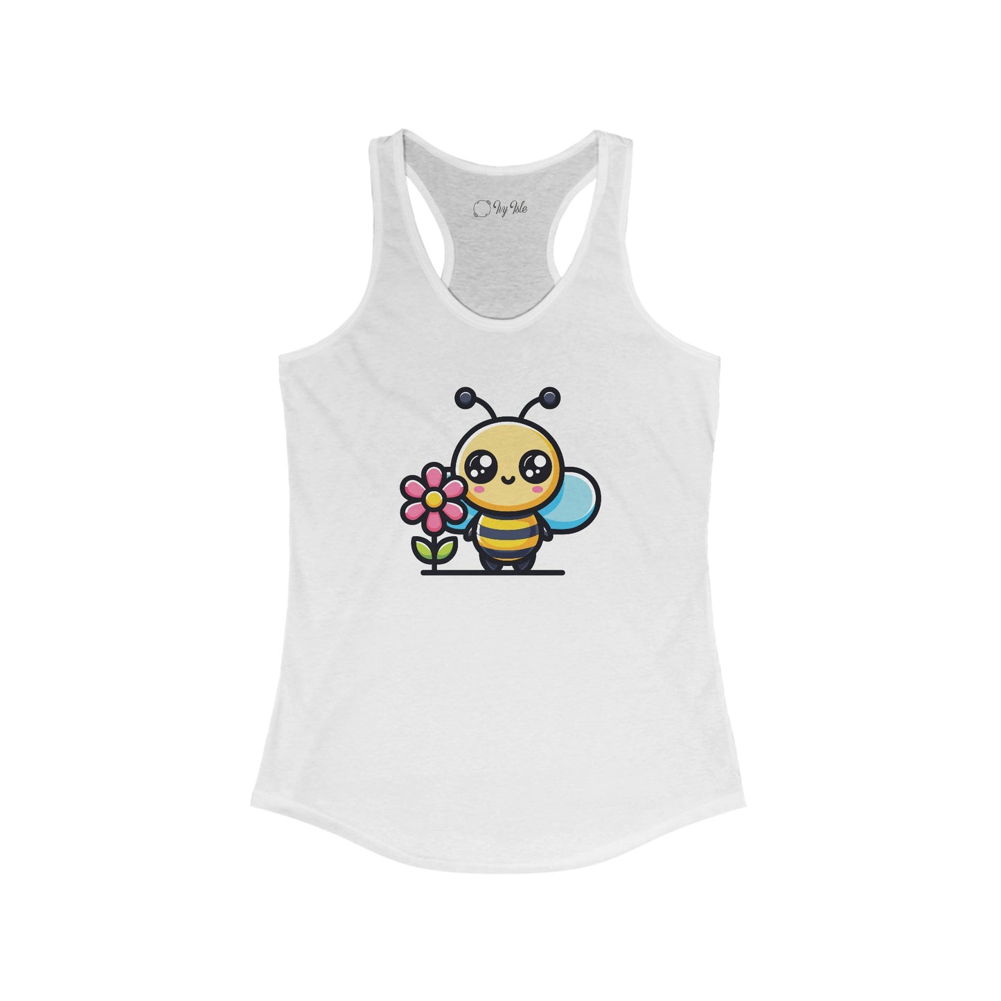 Cute Bee Racerback Tank