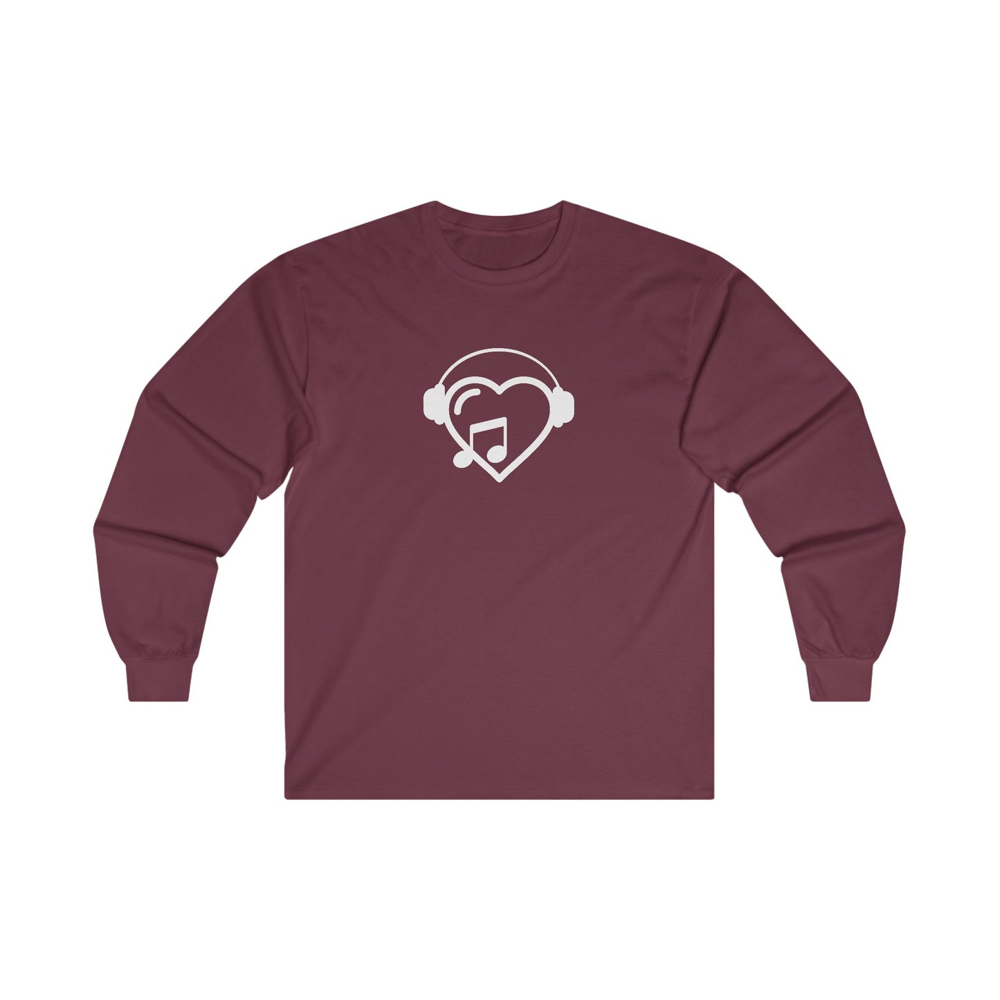 Music Heart Long Sleeve Tee