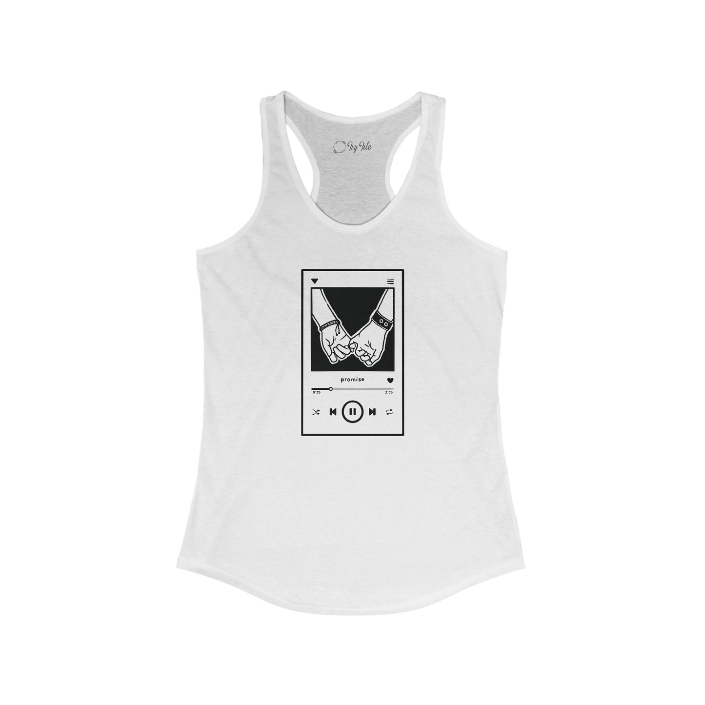 Media Player Racerback Tank