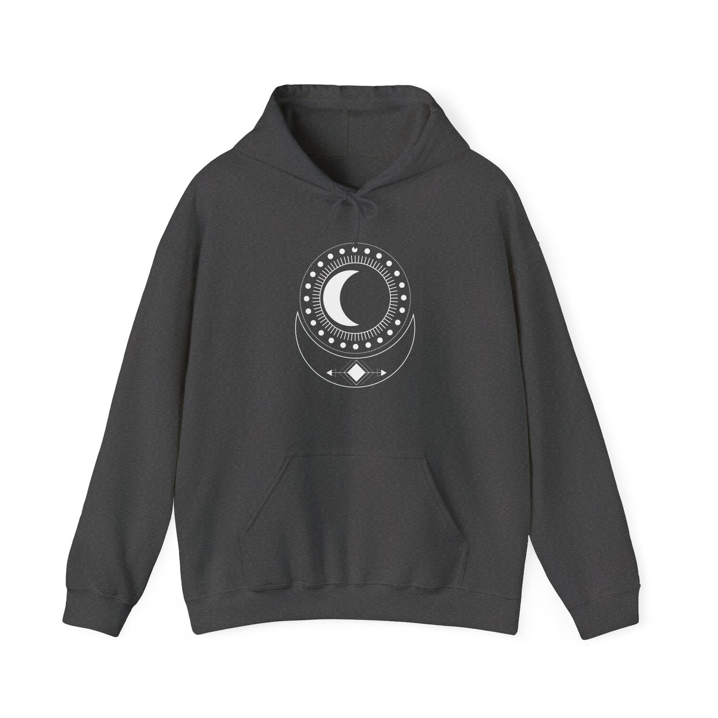 Circular Moons Hooded Sweatshirt