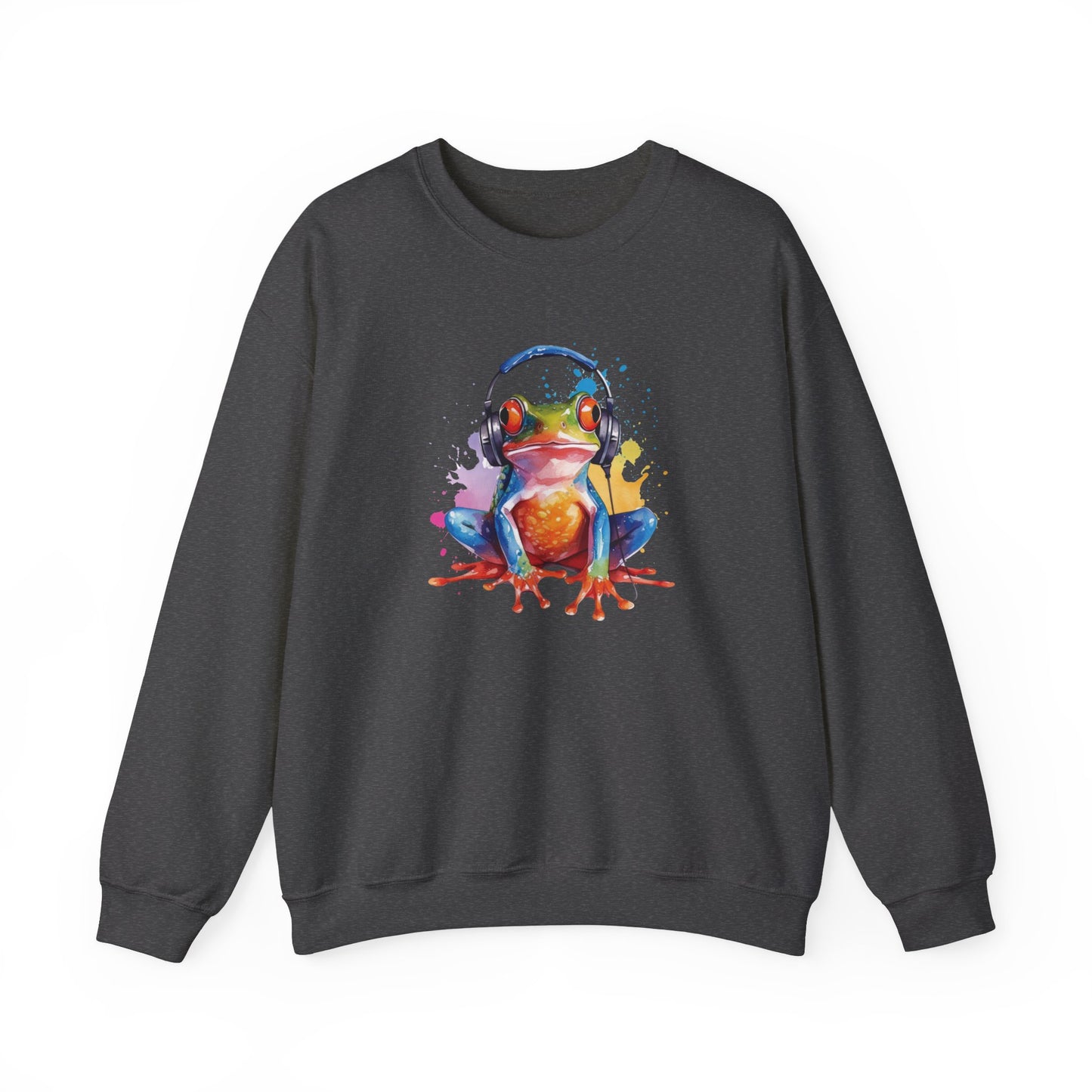 Frog with Headphones Sweatshirt