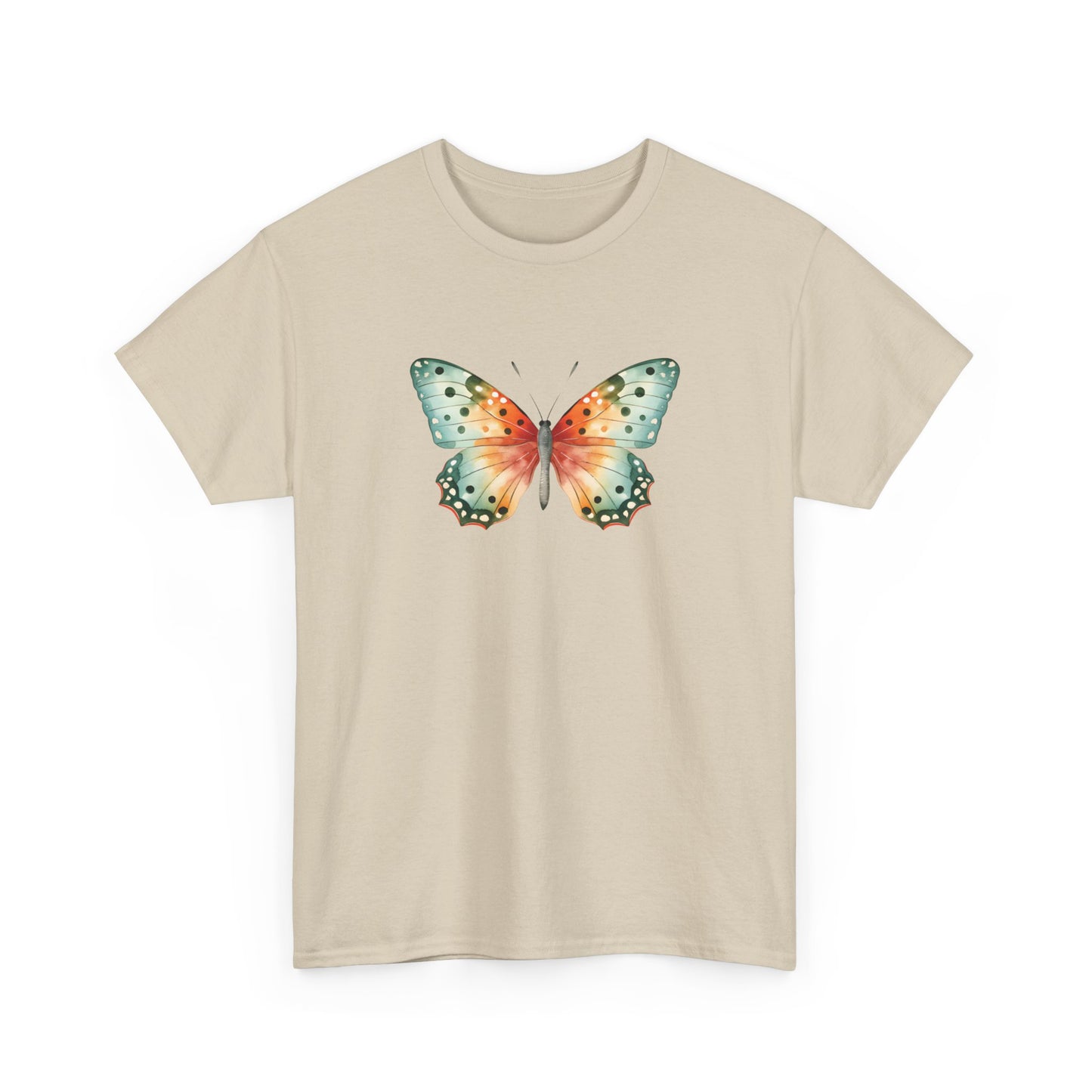 Watercolor Butterfly Short Sleeve Tee