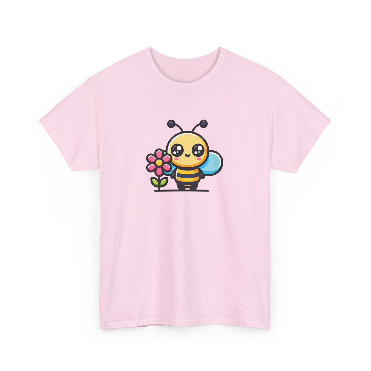 Cute Bee Short Sleeve Tee