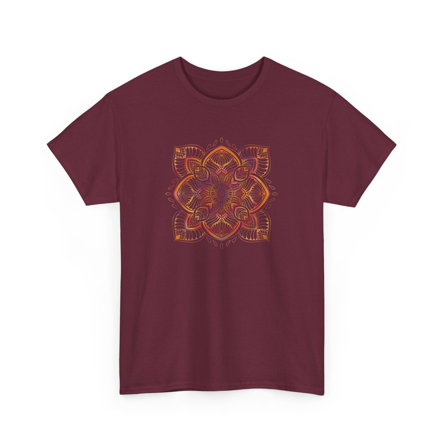 Colorful Mandala Short Sleeve Tee (034)