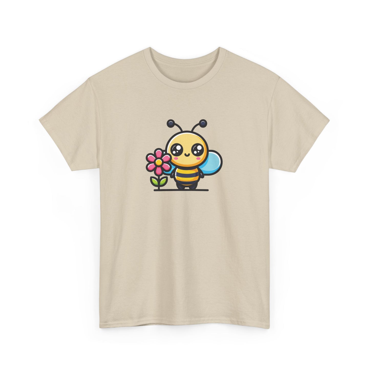 Cute Bee Short Sleeve Tee