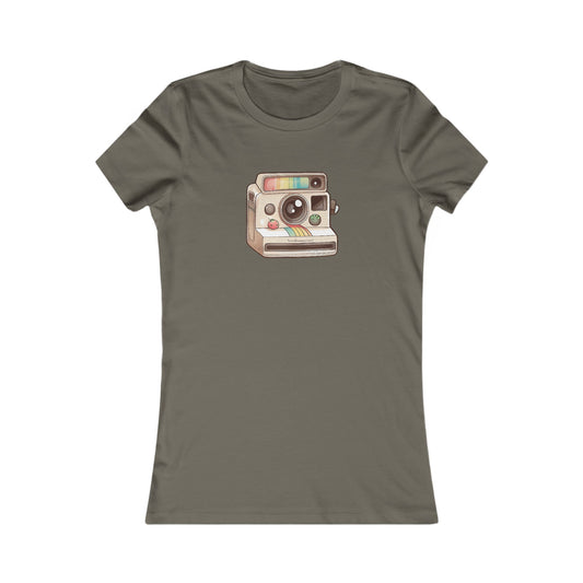 Vintage Polaroid Fitted Tee