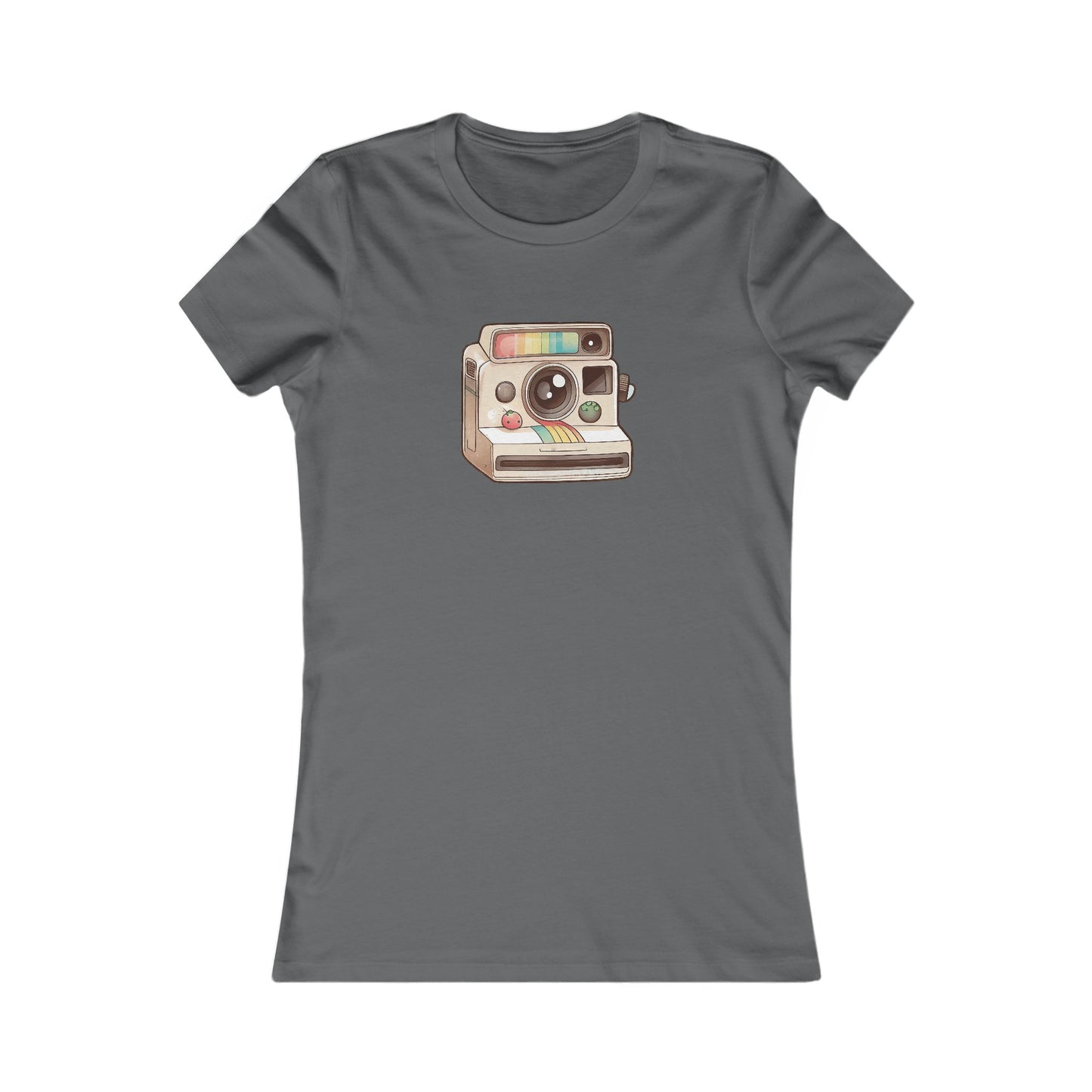 Vintage Polaroid Fitted Tee