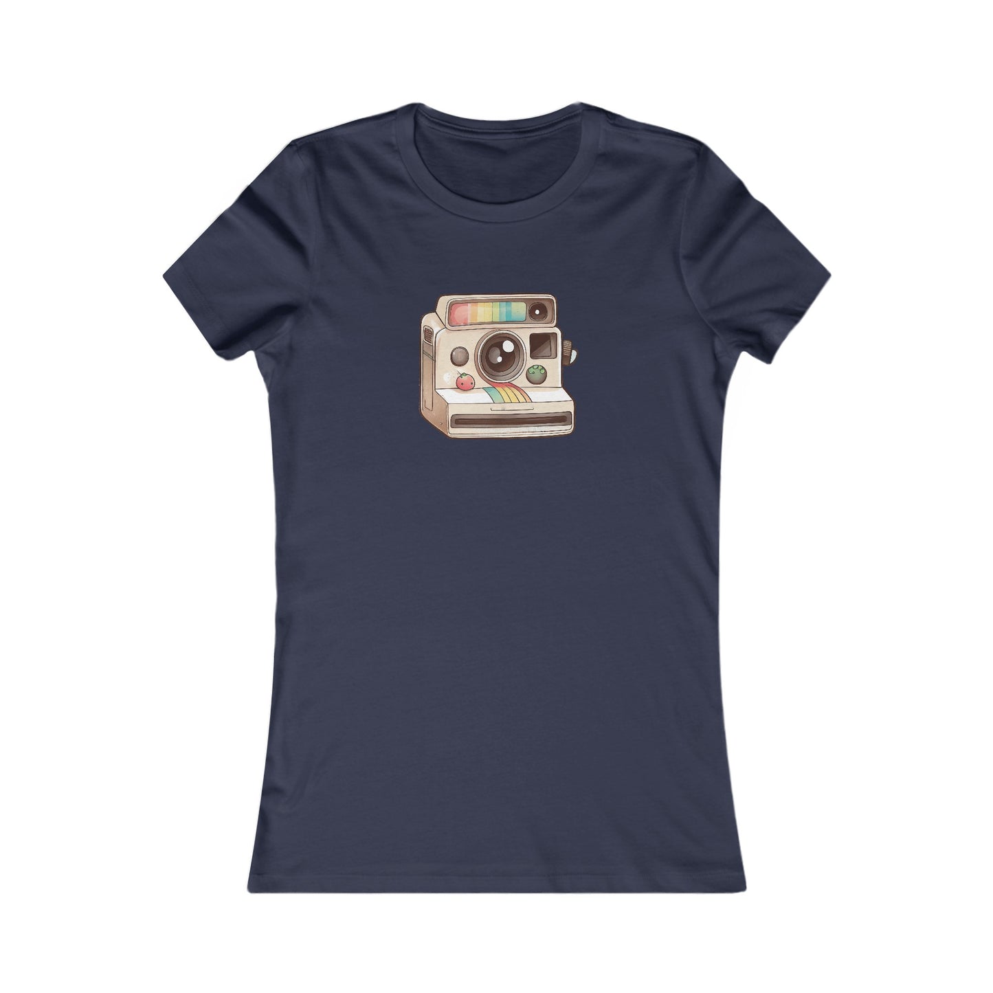 Vintage Polaroid Fitted Tee