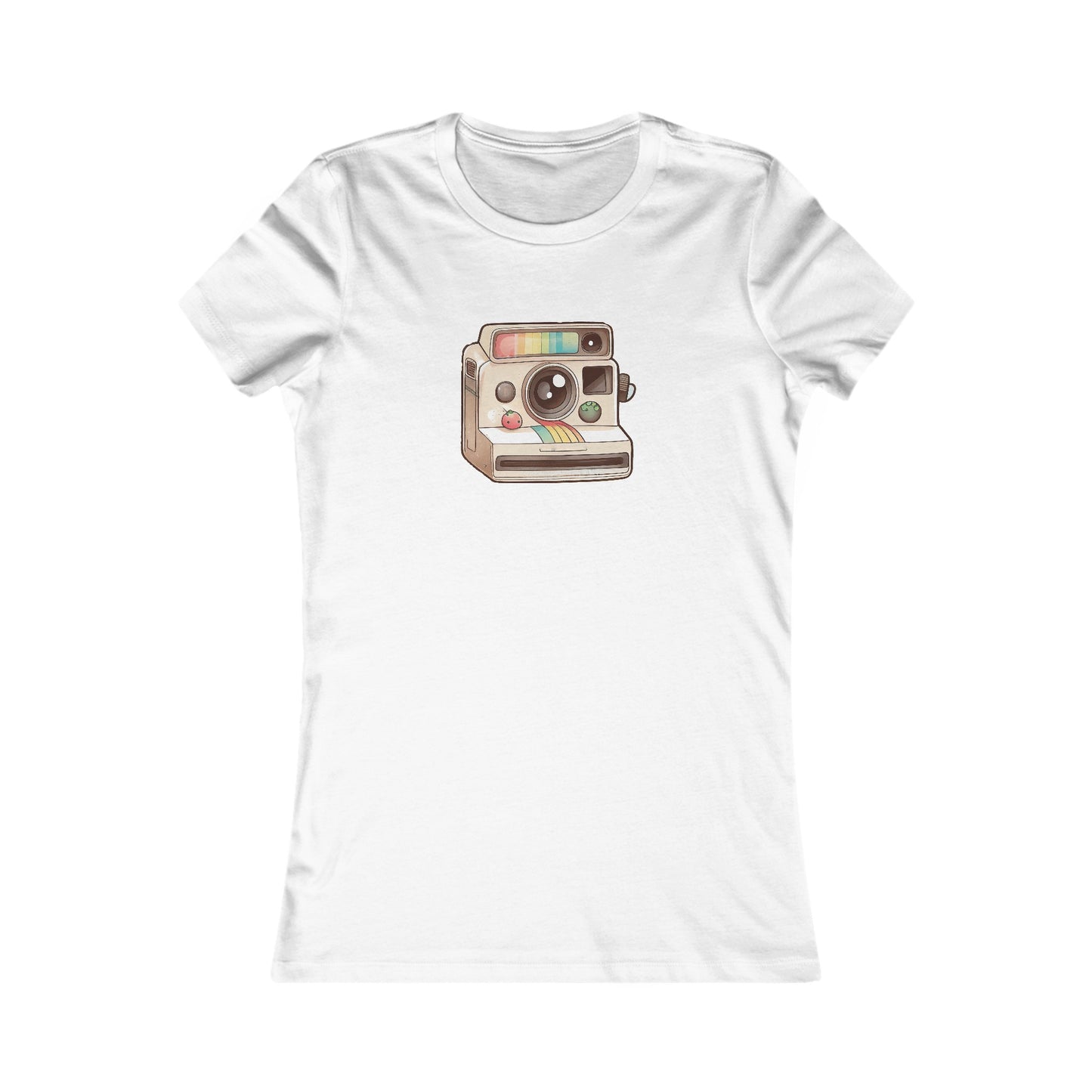 Vintage Polaroid Fitted Tee