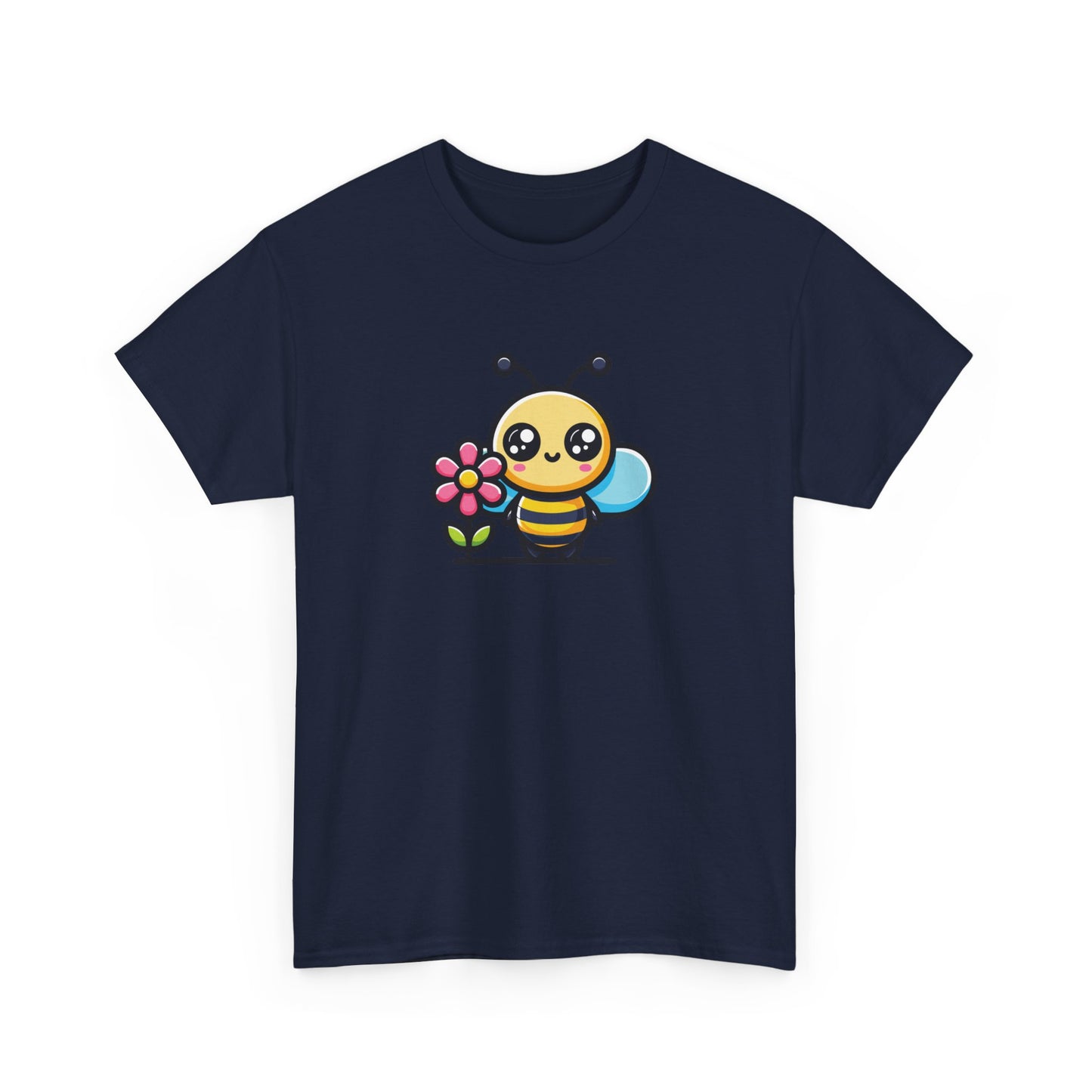 Cute Bee Short Sleeve Tee