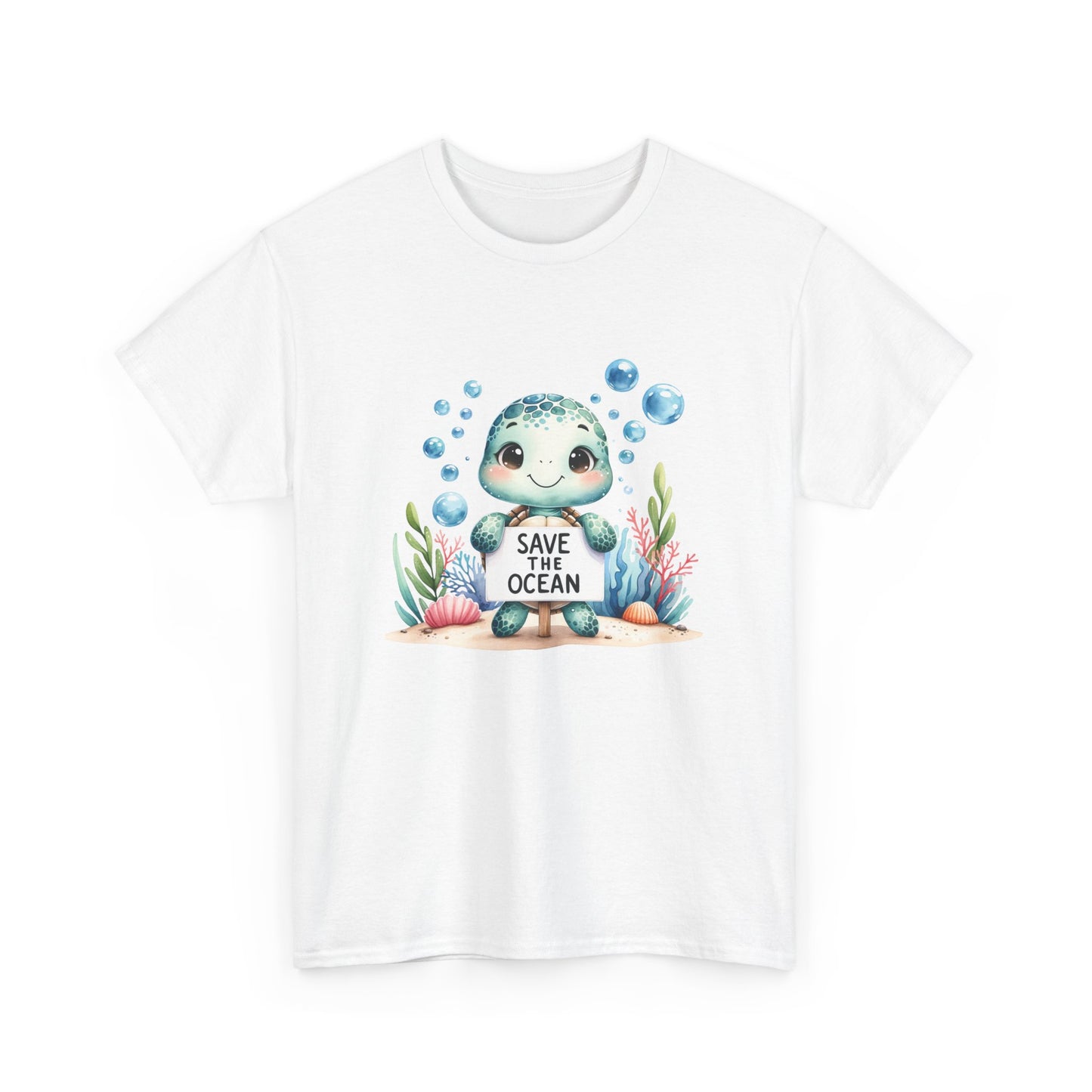 Save the Ocean Turtle Short Sleeve Tee