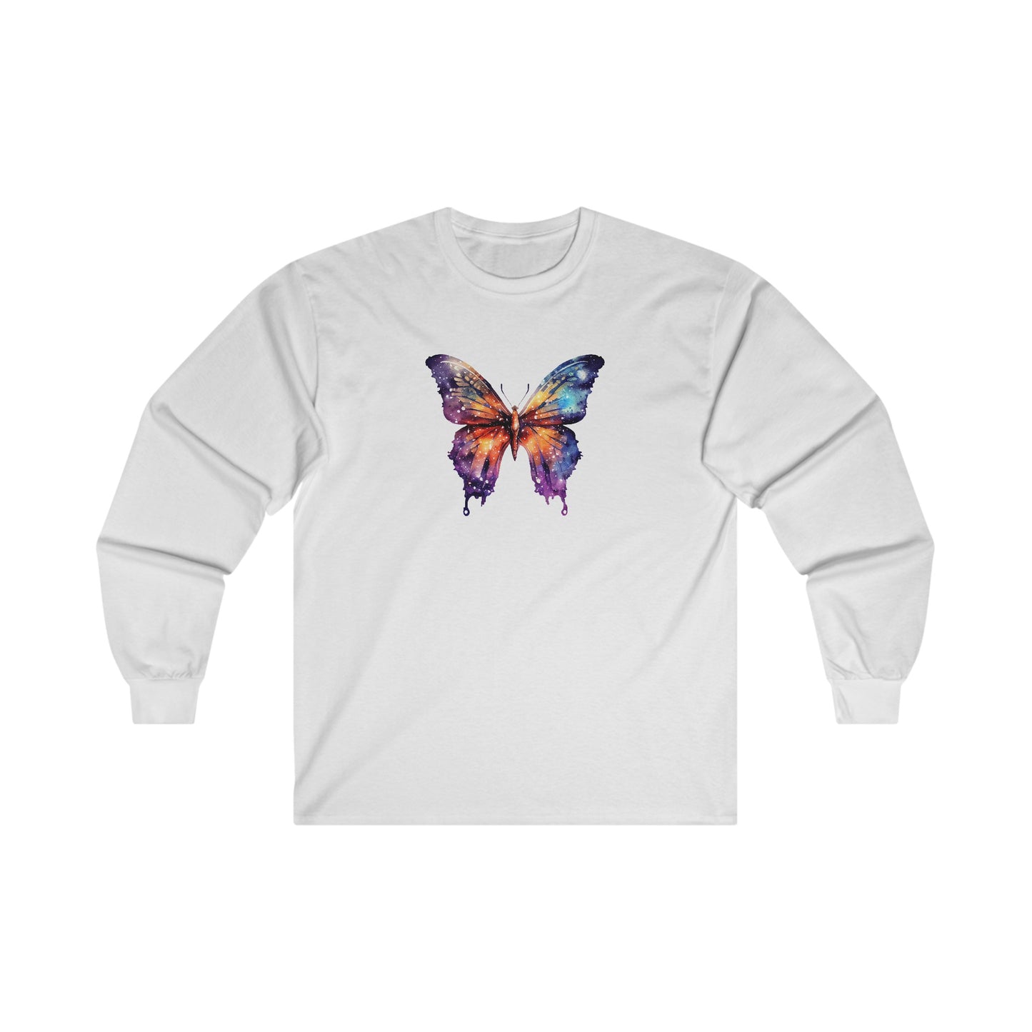Galaxy Butterfly Long Sleeve Tee
