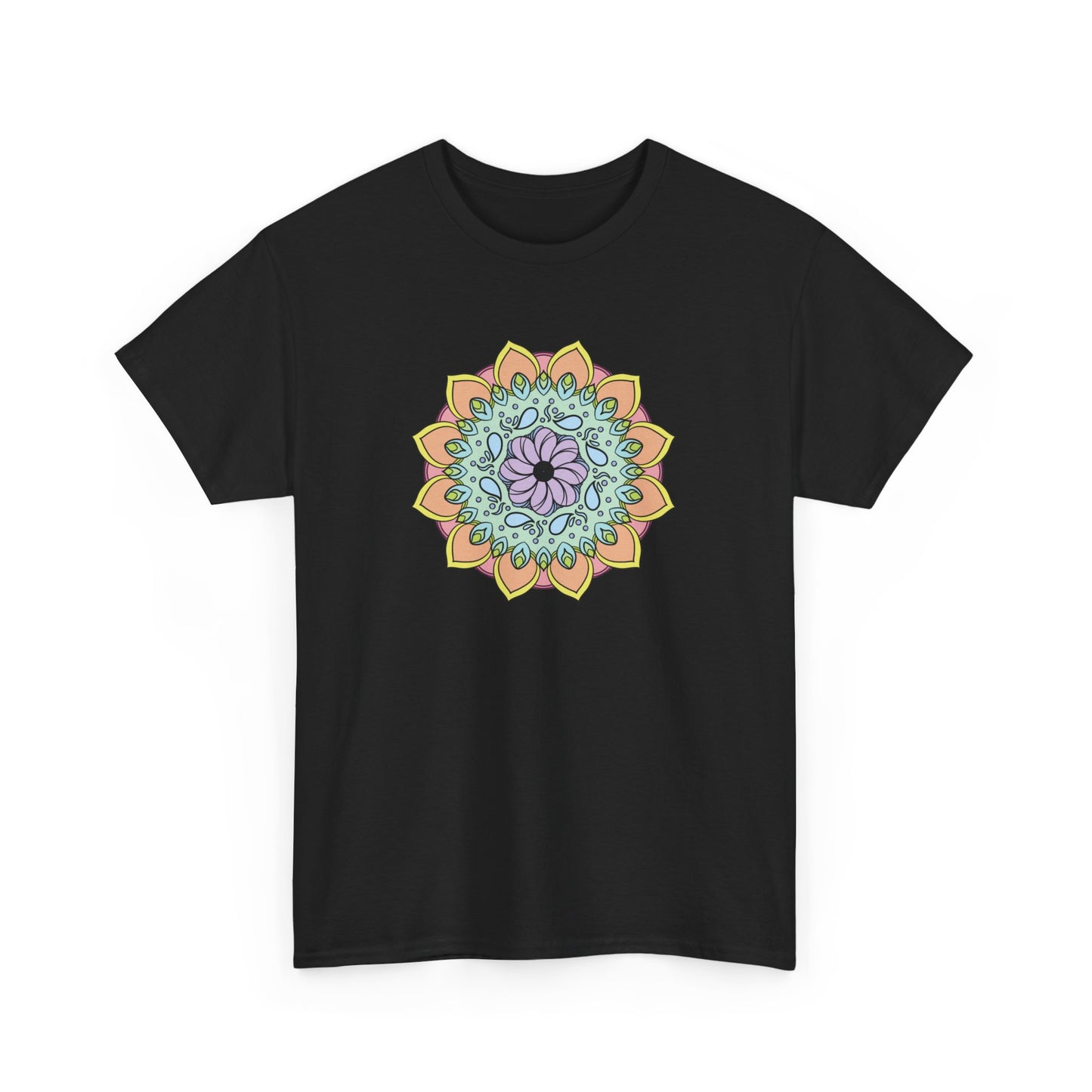 Colorful Mandala Short Sleeve Tee (003)