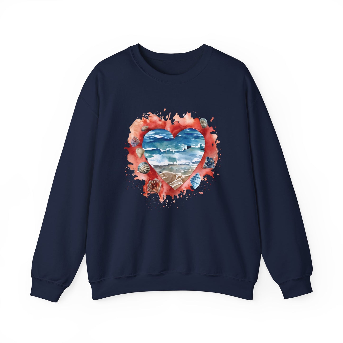Ocean Heart Sweatshirt